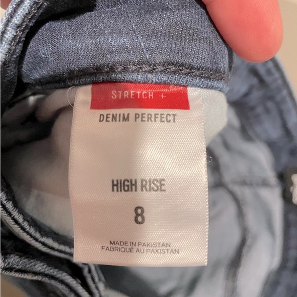 EXPRESS Denim High Rise Skirt - Picture 4 of 4